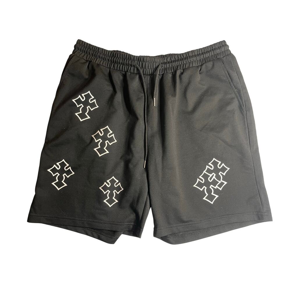Black sweat shorts Cross Men’s Shorts Size XL- Used